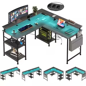 Mesa Escritorio L LED RGB