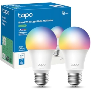 2x Tapo L530E Bombilla LED Inteligente E27