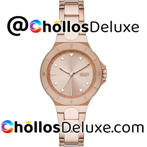 DKNY Chambers Reloj Mujer Acero Rosa 34mm