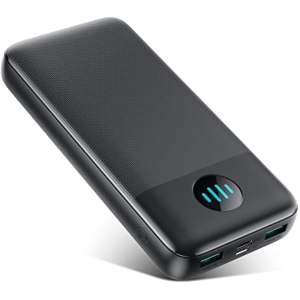 QTshine Power Bank 26800mAh Carga Rápida PD3.0