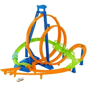 Hot Wheels Action Pista 5 Zonas Choque