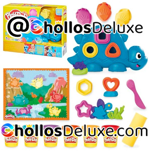 Play-Doh Dinosaurio Set 6 Botes Colores