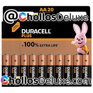 20x Duracell Plus Pilas AA