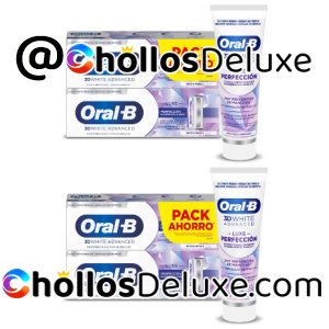 4x Oral-B 3D White Advanced Luxe Perfection