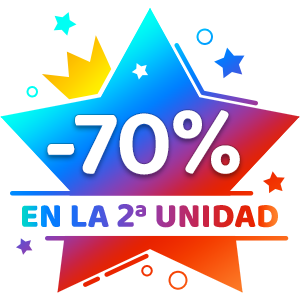 70% Descuento 2ª Unidad Alimentación, Belleza y Salud