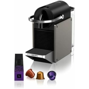 Nespresso Krups Pixie Redesign Titanio