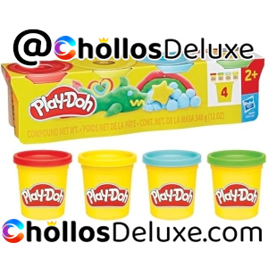 Play-Doh Pack 4 Colores Clásicos 85g