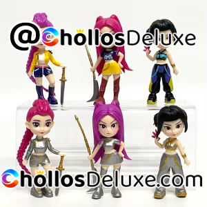 Set 6 Figuras Kpop Demon Hunters