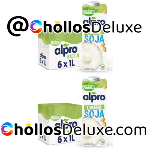 12x Alpro Soja Ligera 1L