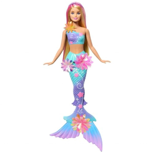 Barbie Sirena Flores Mágicas Muñeca