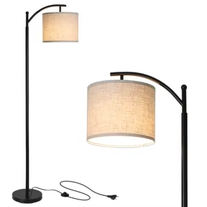 Lámpara De Pie Arco +Bombilla LED 9W