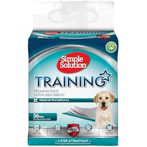 Simple Solution 56 Almohadillas de Adiestramiento Premium para Perros y Cachorros