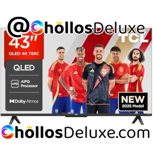 TCL 43T69C TV 43" 4K QLED Google TV