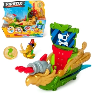 Piratix Sky Hunter Barco Pirata +Figura