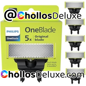 5x Philips OneBlade Cuchillas Repuesto