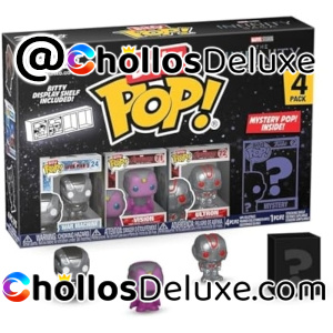Funko Bitty Pop! Marvel 4 Figuras