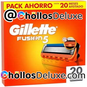 Gillette Fusion5 Pack 20 Recambios