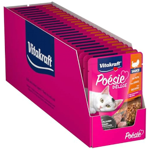 23x Vitakraft Poésie Délice Comida Gato 85g