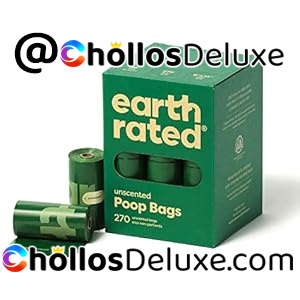 Earth Rated Bolsas para Heces de Perro sin Aroma – 270 Unidades