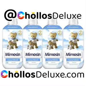 4x Mimosín Suavizante Concentrado Caricias 56 Dosis