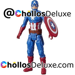Marvel Titan Hero Capitán América/Iron Man Figuras