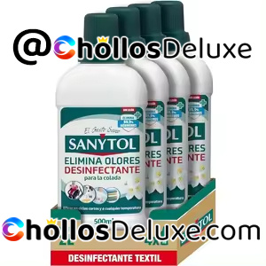 4x Sanytol Desinfectante Textil 500ml
