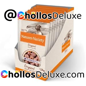 Nature's Variety Original No Grain Paté Perros Adultos Mini con Pavo – 8×150 g