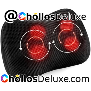 Cojín Masaje Shiatsu Calor Eléctrico