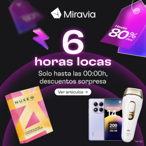 Descuentos Sorpresa Miravia 6 Horas Locas