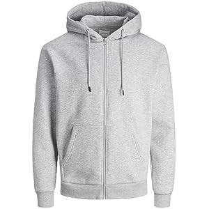 Jack & Jones Jjebradley Sweat Zip Hood Hombre