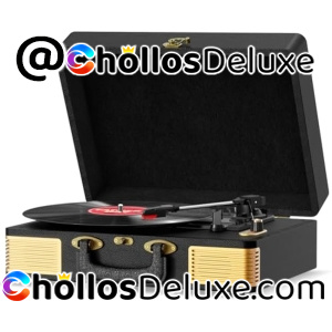 Tocadiscos Vinilo Vintage Bluetooth 5.4