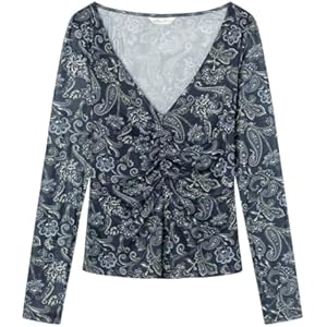 Springfield Top Manga Larga Mujer