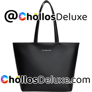 Tommy Hilfiger Logotape Tote Black