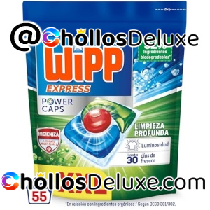 Wipp Express Power Caps Higiene 55 Dosis