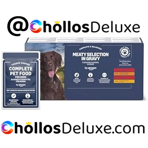 by Amazon – Alimento Completo para Perros Adultos en Salsa, Pack 48 x 100 g
