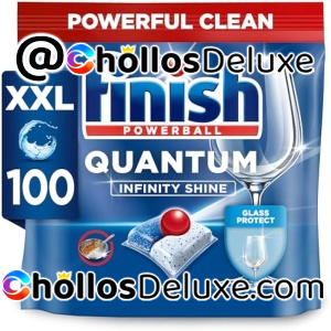 100x Finish Powerball Quantum Pastillas Lavavajillas