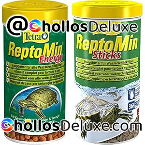 Tetra ReptoMin Sticks + ReptoMin Energy – Pack Completo para Tortugas Acuáticas