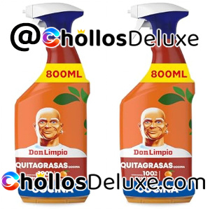 2x Don Limpio Cocina Cítrico Spray 800ml