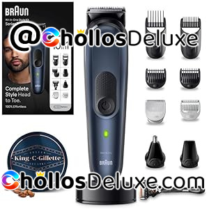 Braun Series 7 MGK7410 Cortapelos +Bálsamo