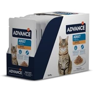 Advance Comida Húmeda para Gatos Adultos con Pollo – Multipack 12 x 85 g
