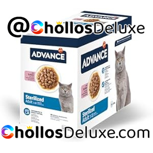 Advance Comida Húmeda para Gatos Adultos Esterilizados – Pavo o Bacalao – Multipack 12 x 85 g