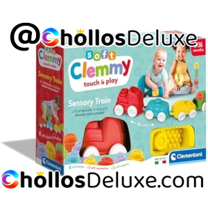 Clementoni Tren Sensorial Clemmy Soft Touch & Play