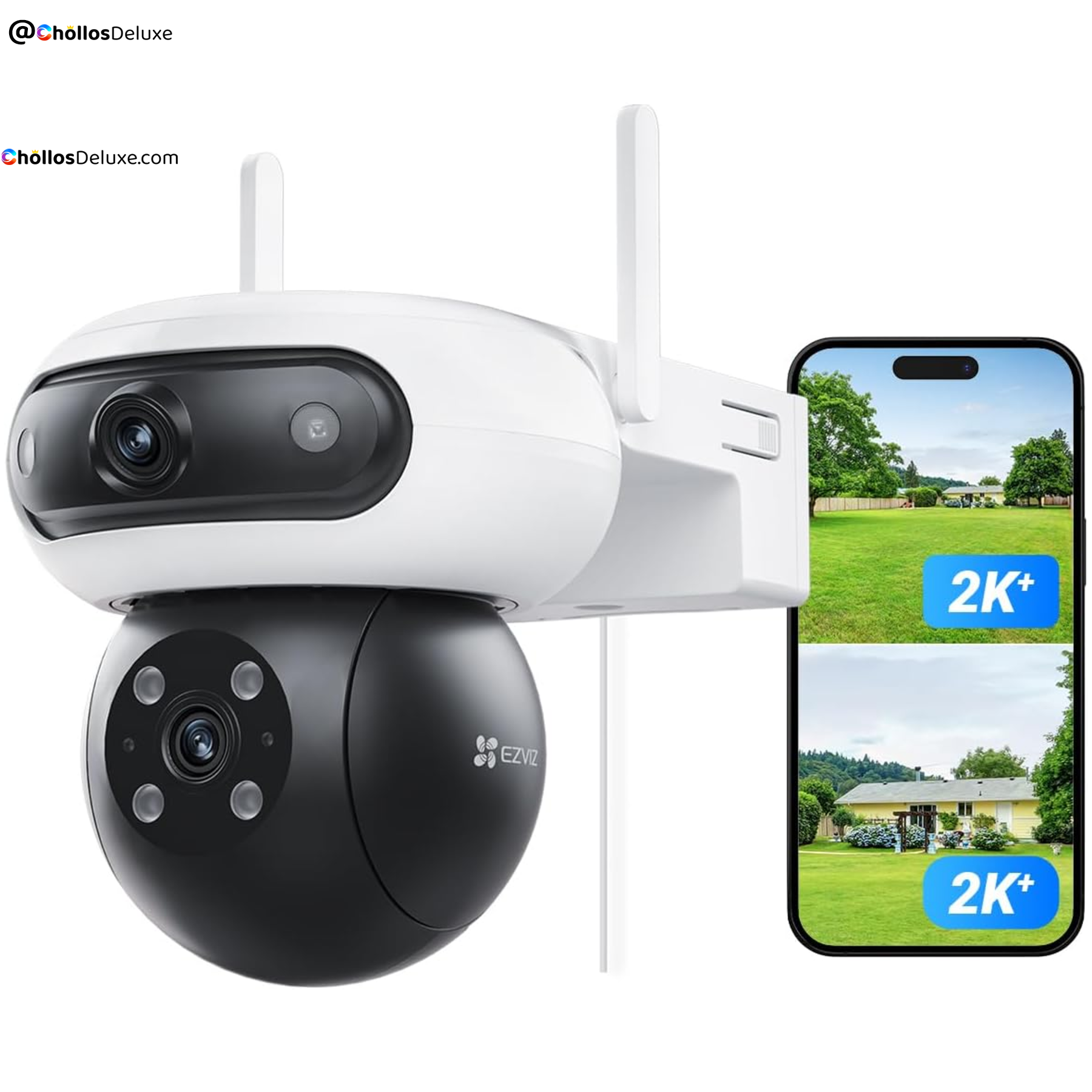 Ezviz C90 Dual Cámara Vigilancia 8MP