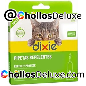 4x Dixie Pipetas Repelentes Gatos