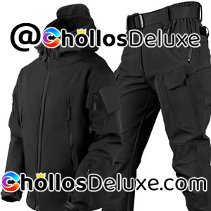 Conjunto Táctico Impermeable Hombre Invierno
