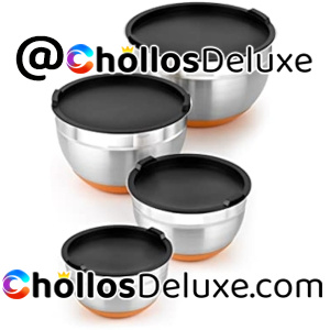 4x BRA Efficient Boles Acero Inoxidable