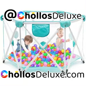 Parque Infantil Hexagonal Plegable Bebés