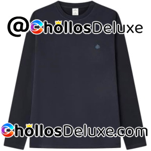 Springfield Camiseta Básica Melocotón Azul
