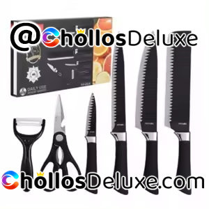 Juego Cuchillos Cocina 6 Piezas