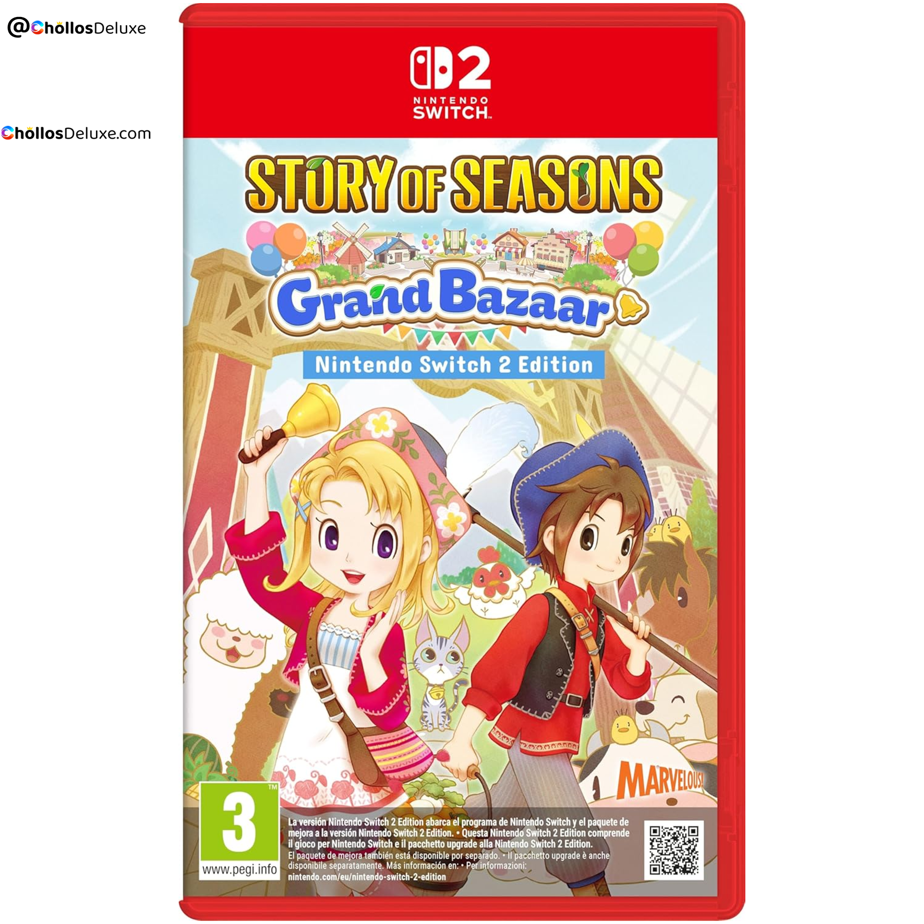 Marvelous Grand Bazaar Juego Switch 2